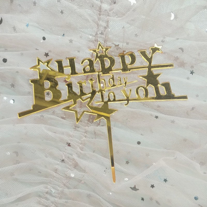 Cake Topper Acrylic / Topper Kue Akrilik Happy Mothers Day / Best Mom / We Love You Mommy / Daddy