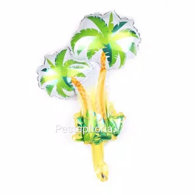 Balon Foil Pohon Kelapa / Coconut Tree Size Mini
