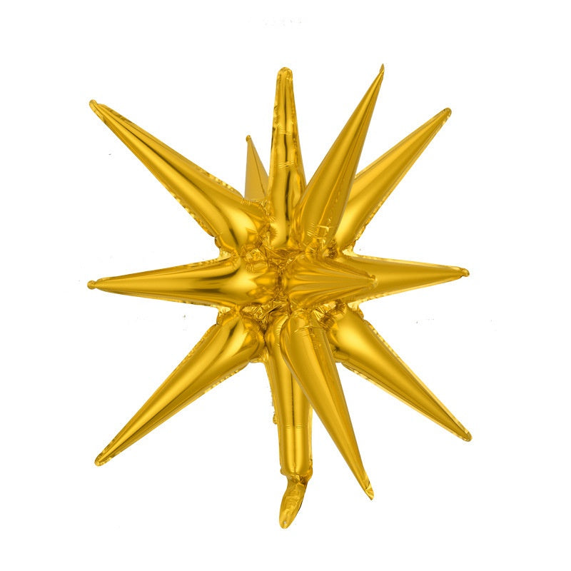 Balon Foil Starburst 3D Size 22 inch