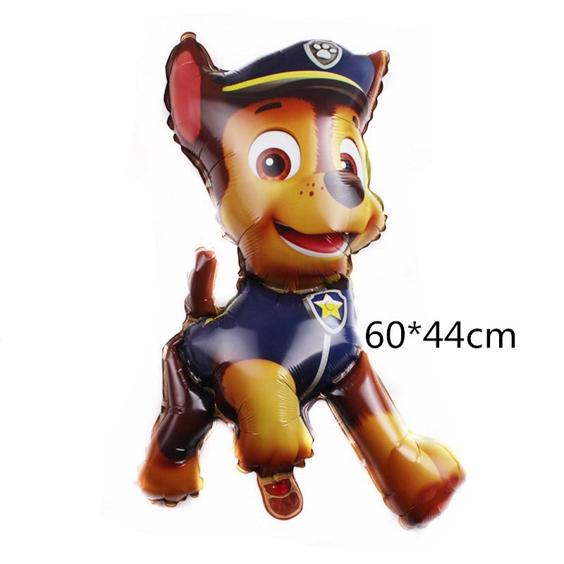 Balon Foil Paw Patrol New Jumbo Chase, Marshall, Rubble, Skye, Ryder