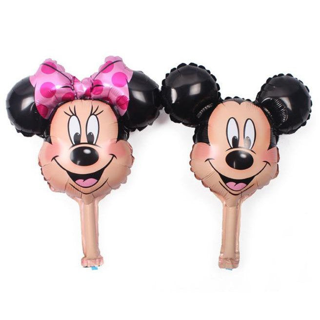 Balon Foil Minnie Mouse Head Mini / Balon Foil Kepala Minnie Mouse Mini