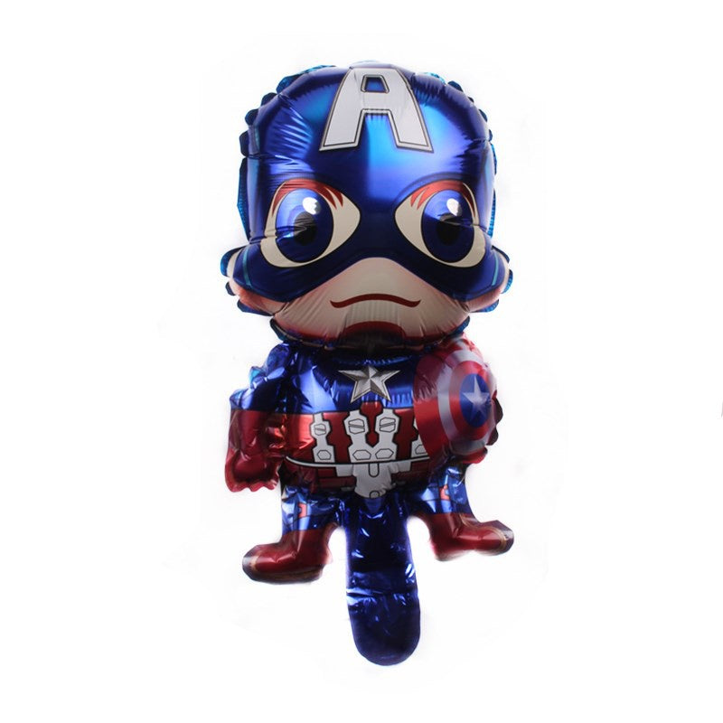 Balon Foil Spiderman, Captain America, Antman, Hulk, Falcon Size Mini