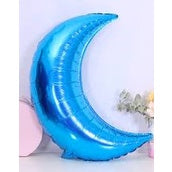 Balon Foil Crescent Moon / Bulan Sabit Size 28 inch / 70 cm