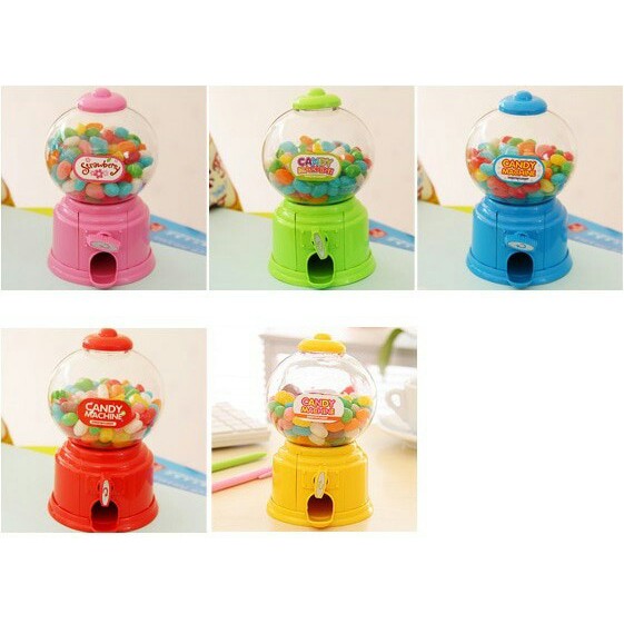 Candy Machine / Mesin Permen Mini / Dispenser Permen Celengan Mini