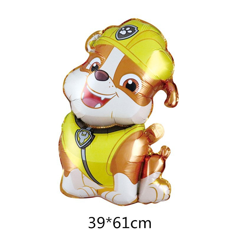 Balon Foil Paw Patrol New Jumbo Chase, Marshall, Rubble, Skye, Ryder