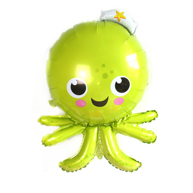 Balon Foil Octopus, Shark, Lobster, Size Jumbo