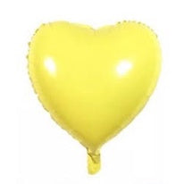 Balon Foil Hati / Love, Star / Bintang, Bulat / Round Macaron Size 45 cm