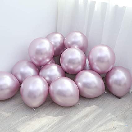 Balon Latex / Lateks Chrome Size 5 inch