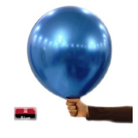 Balon Latex / Lateks Chrome Jumbo Size 18 Inch
