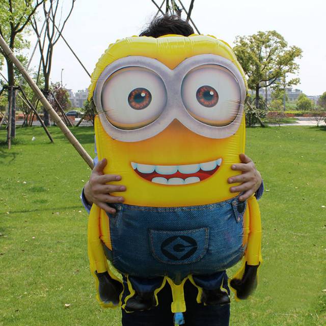 Balon Foil Minion Jumbo Size 92 cm