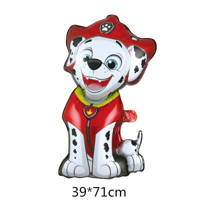 Balon Foil Paw Patrol New Jumbo Chase, Marshall, Rubble, Skye, Ryder