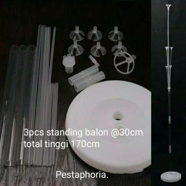 1 Set Standing Balon Base + Stand Set Ballon