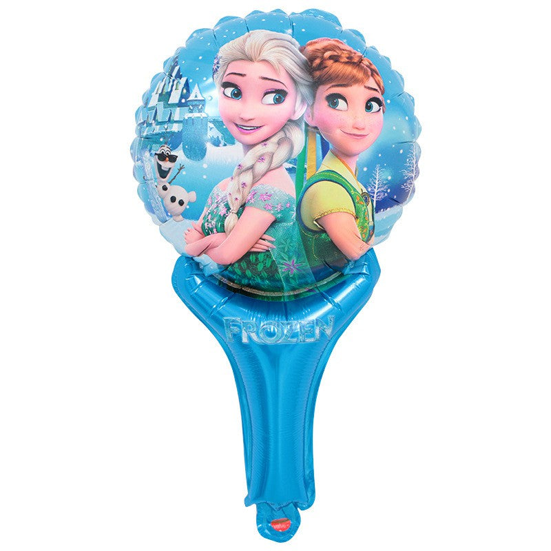 Balon Foil Pentung Princess Rapunzel, Belle, Cinderella, Ariel, Jasmine, Snow White