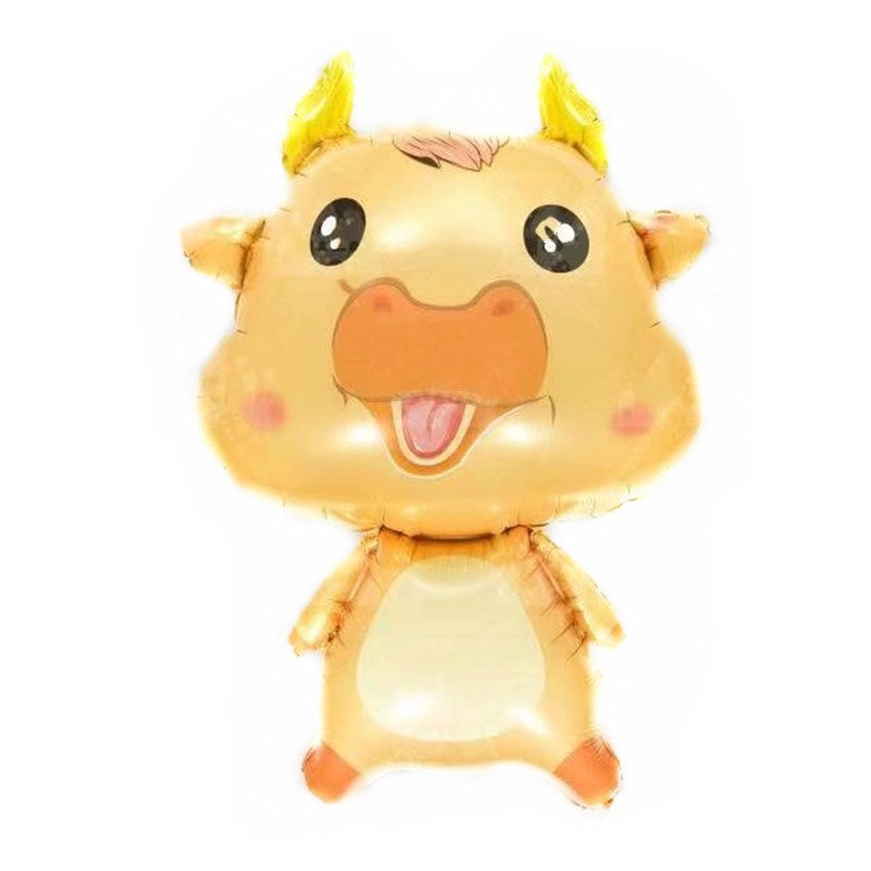 Balon Foil Standing Cow Mini