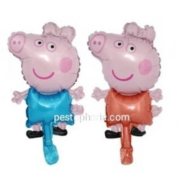 Balon Foil Pepa Pig / George / Mommy Pig / Daddy Pig Size Mini