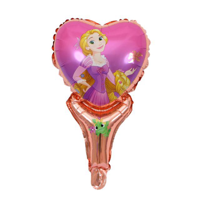 Balon Foil Pentung Princess Rapunzel, Belle, Cinderella, Ariel, Jasmine, Snow White