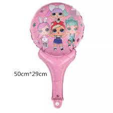 Balon Foil Pentung / Tongkat / Tenis LOL Surprise Dolls