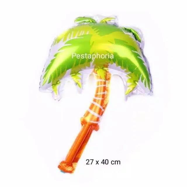 Balon Foil Pohon Kelapa / Coconut Tree Size Mini