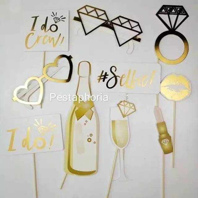 Photo Props / Party Props / Photoprops Aksesoris Foto Booth Bridal Shower