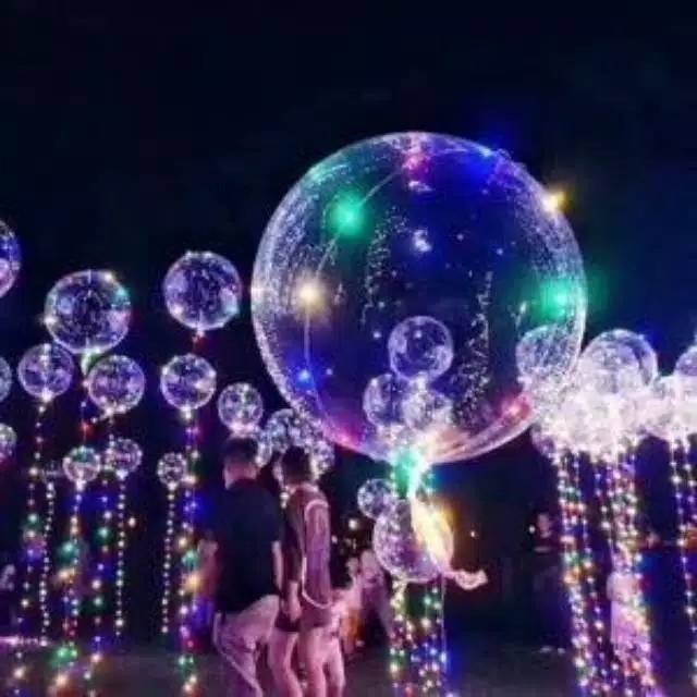 Balon PVC Transparan Size 36 ( 90 cm ) / Transparent Bobo Bubble Balloon Size 36 ( 90 cm )
