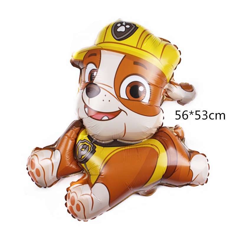Balon Foil Paw Patrol New Jumbo Chase, Marshall, Rubble, Skye, Ryder