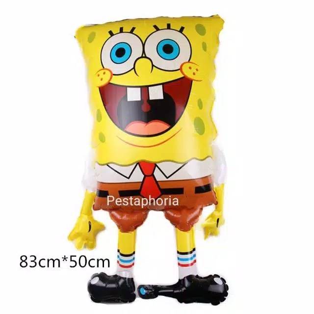 Balon Foil Spongebob Jumbo Size 83 cm
