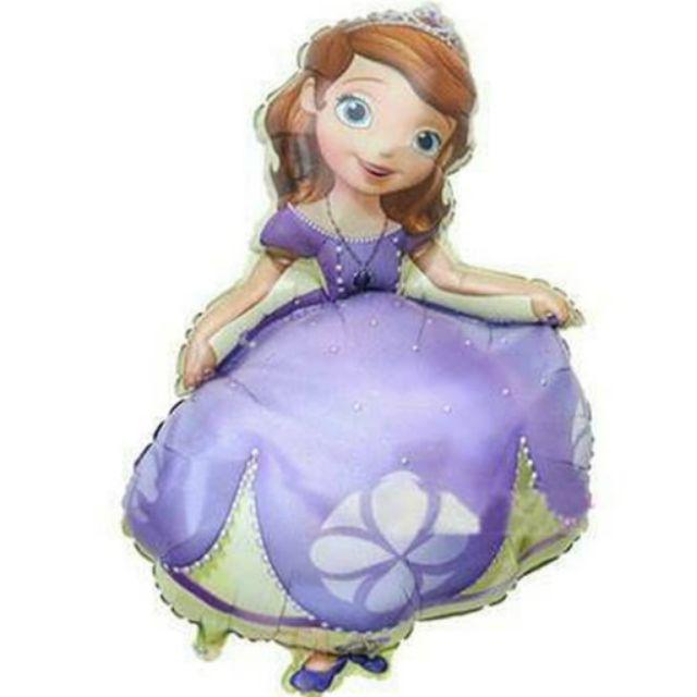 Balon Foil Princess Rapunzel, Snow White,Cinderella,Sofia,Ariel,Elsa,Anna,Belle, Size mini