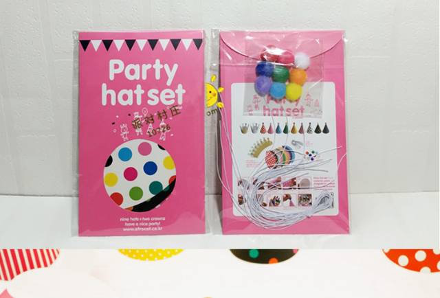Party Hat Set isi 11 pcs
