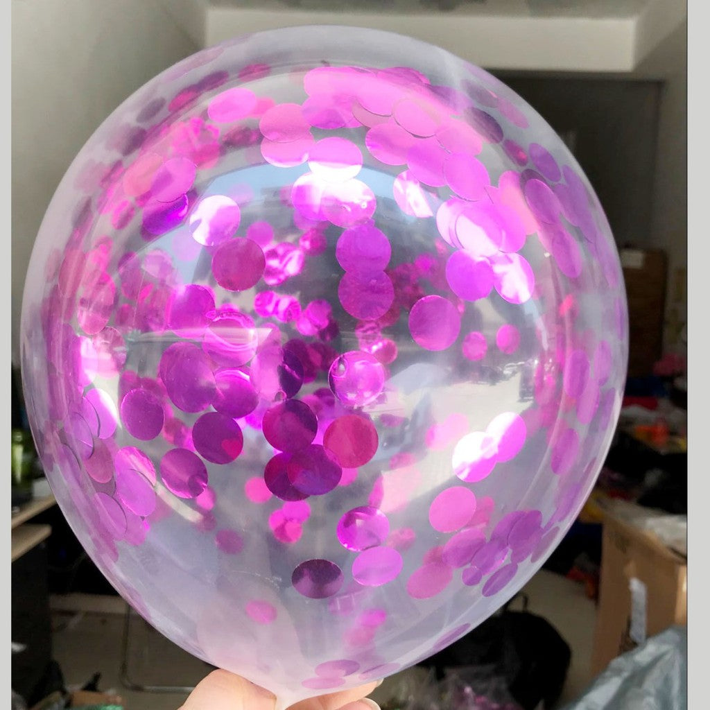 Balon Latex / Lateks Confetti 12 inch