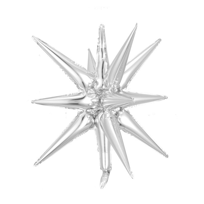 Balon Foil Starburst 3D Size 22 inch