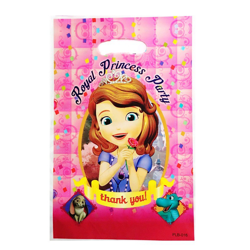 Candy Bags / Plastik Snack Ultah / Ulang Tahun Karakter / Kartun Size 16 cm x 25 cm