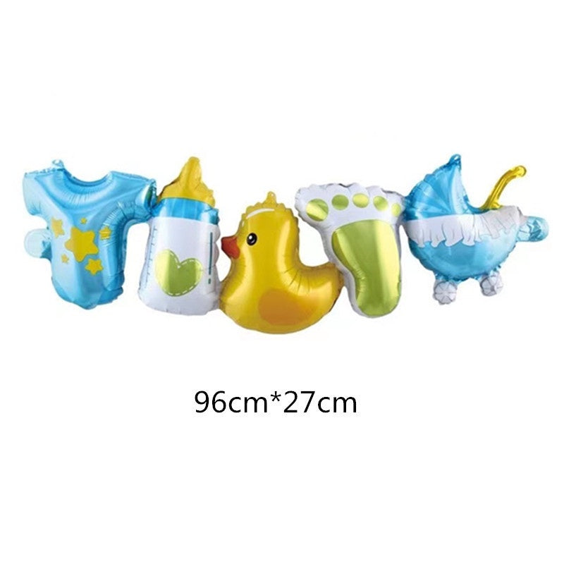 Balon Foil Link / Sambung Stroller Set