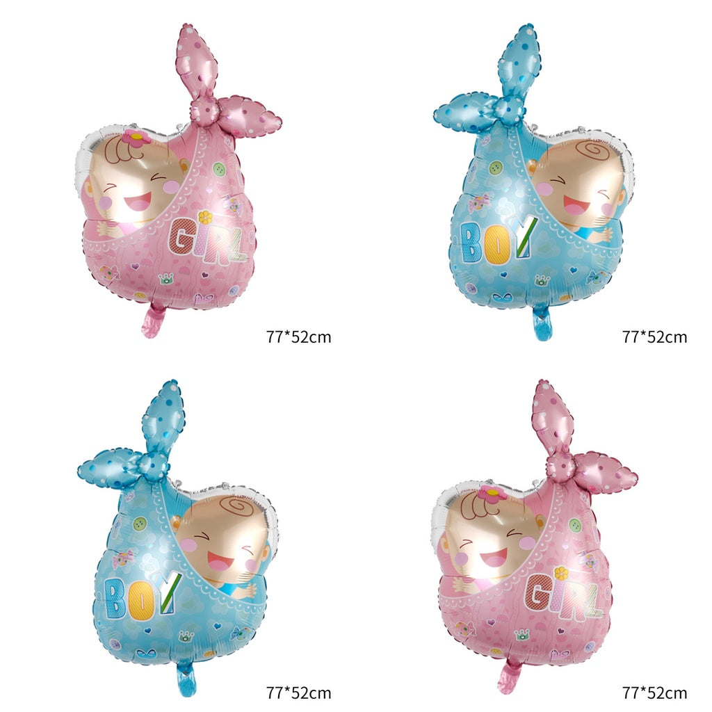 Balon Foil Baby Carrier Cloth / Gendongan Bayi Size 77 x 52 cm