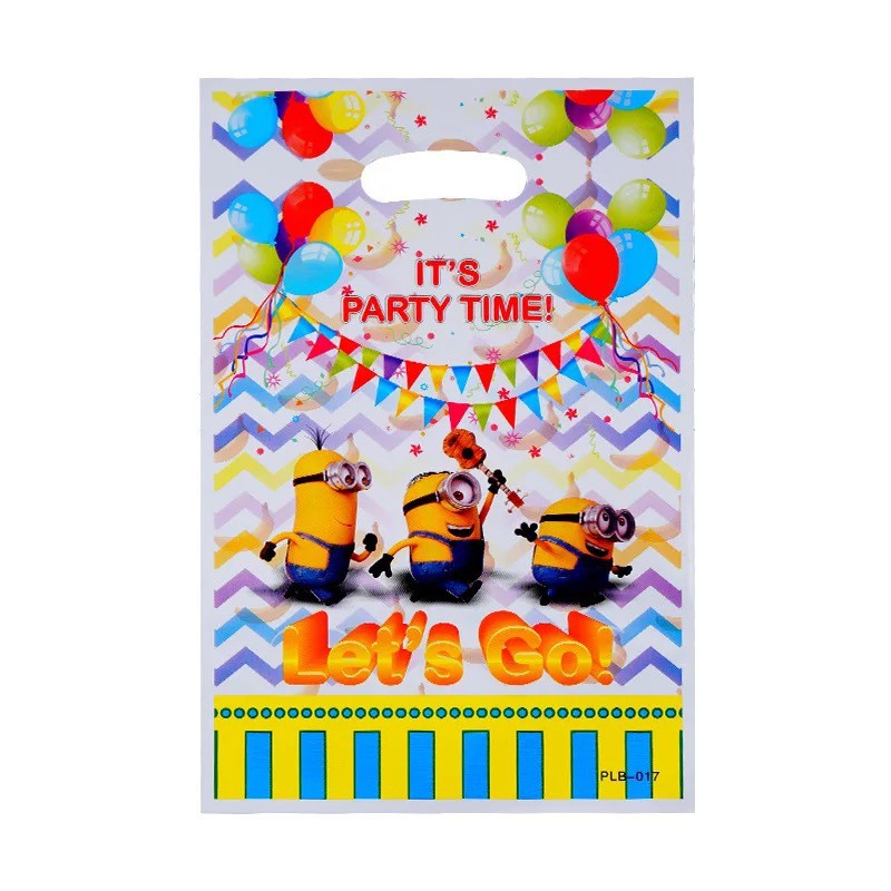 Candy Bags / Plastik Snack Ultah / Ulang Tahun Karakter / Kartun Size 16 cm x 25 cm
