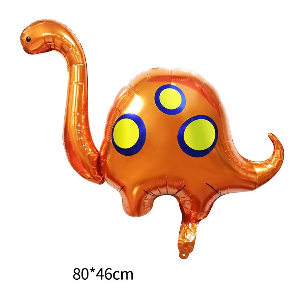 Balon Foil Dino/ Dinosaurus / Dinosaur Kartun Crown Jumbo Size 90 cm