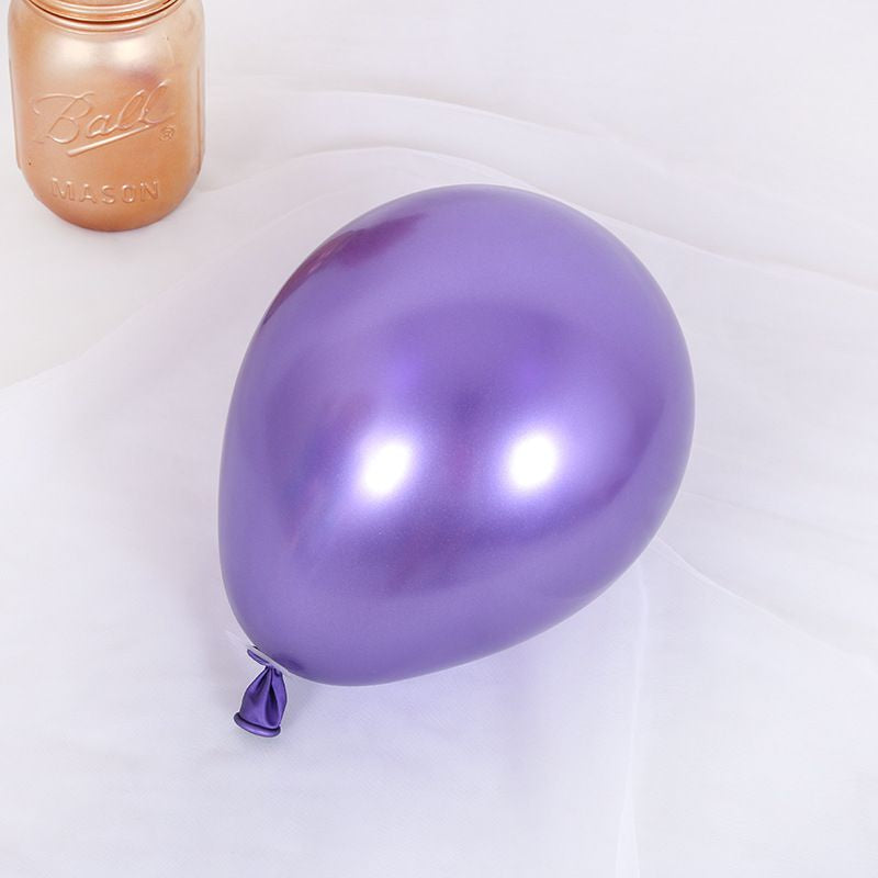 Balon Latex / Lateks Chrome Size 5 inch