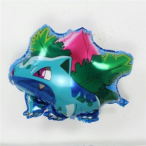Balon Foil Pokemon Go New Pikachu Squirtle Charmander Bulbasaur Jumbo