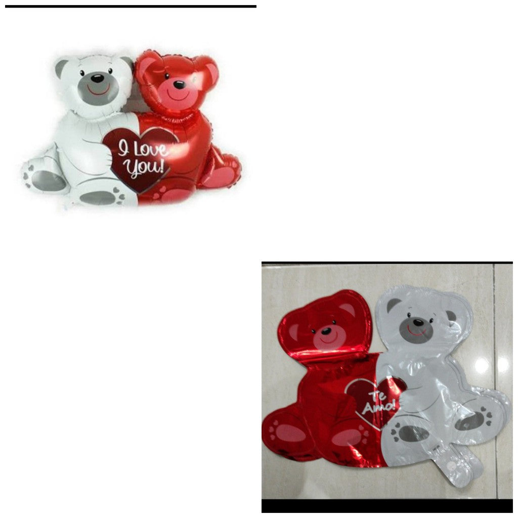 Balon Foil Couple Bear Mini