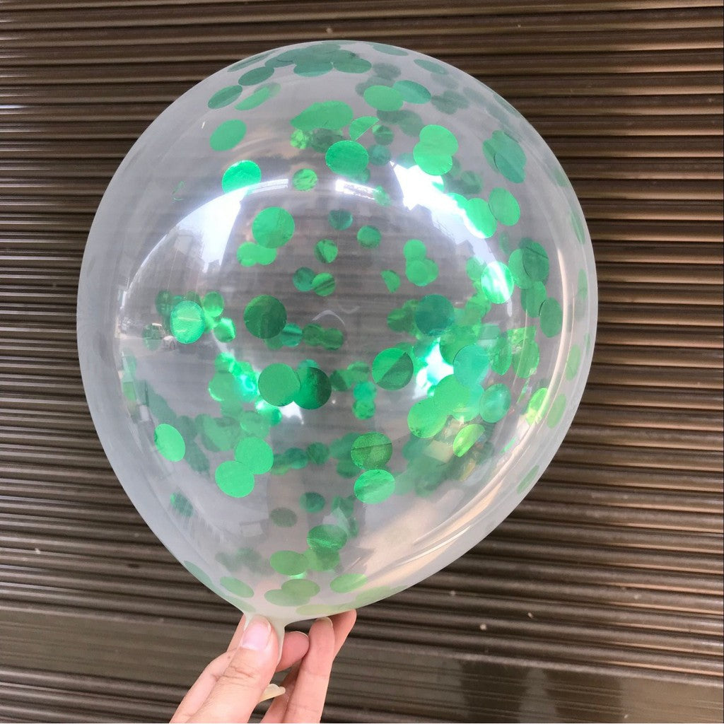 Balon Latex / Lateks Confetti 12 inch