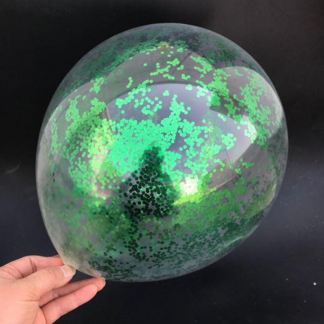Balon Latex / Lateks Confetti Glitter 12 inch