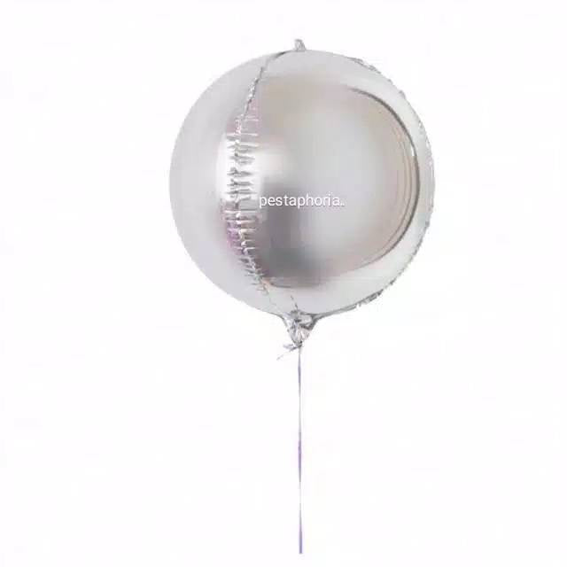 Balon Foil Round / Bulat 4d Size 22 inch
