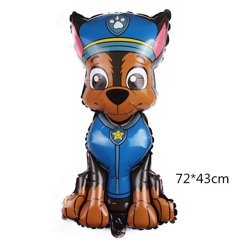 Balon Foil Paw Patrol New Jumbo Chase, Marshall, Rubble, Skye, Ryder