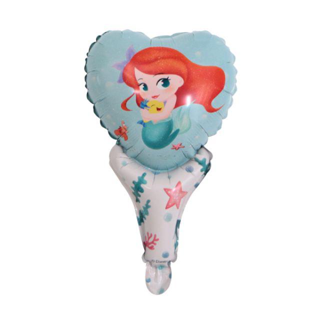 Balon Foil Pentung Princess Rapunzel, Belle, Cinderella, Ariel, Jasmine, Snow White