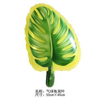 Balon Foil Daun / Leaf Size 45 cm