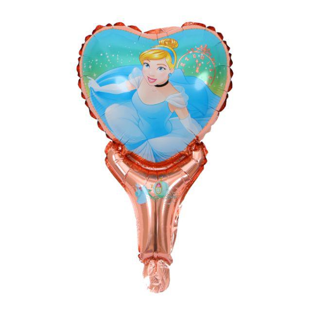 Balon Foil Pentung Princess Rapunzel, Belle, Cinderella, Ariel, Jasmine, Snow White