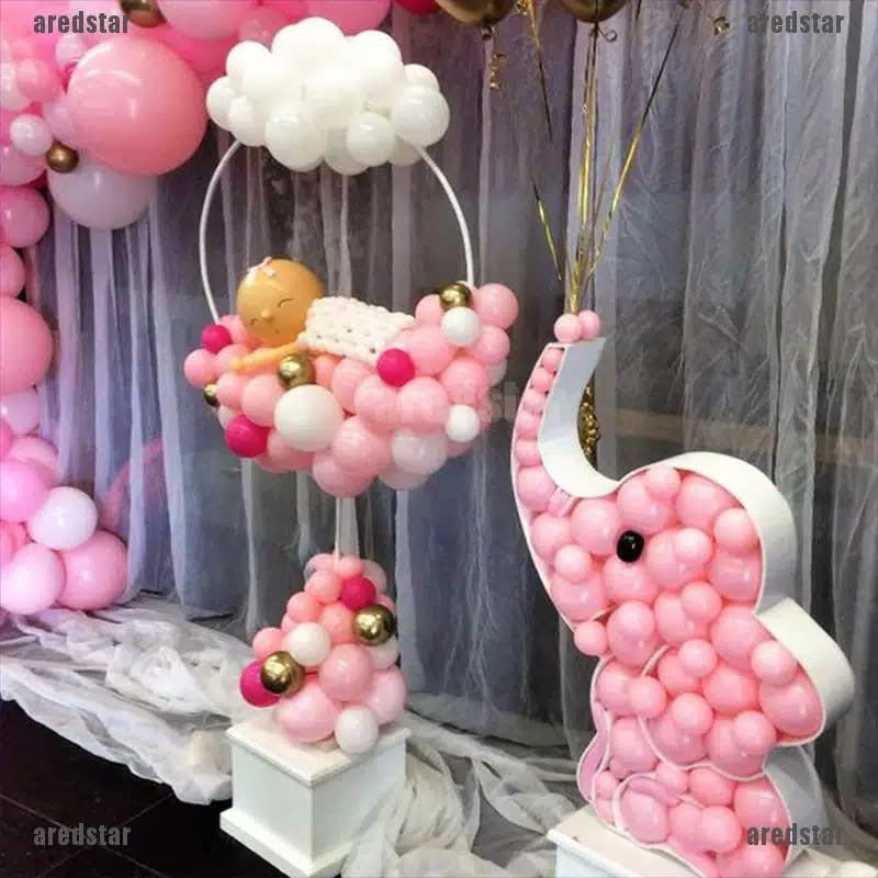 Stand / Standing Holder Balon Bentuk Lingkaran Ukuran 163 x 73 cm