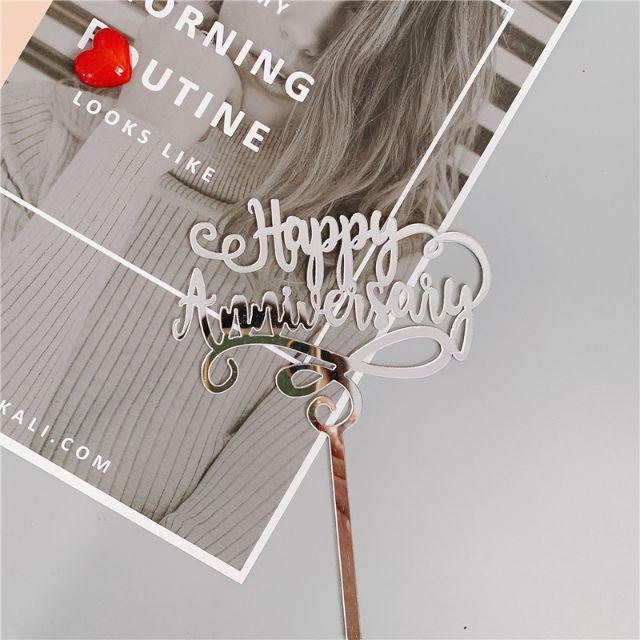 Cake Topper Acrylic / Topper Kue Akrilik Happy Mothers Day / Best Mom / We Love You Mommy / Daddy