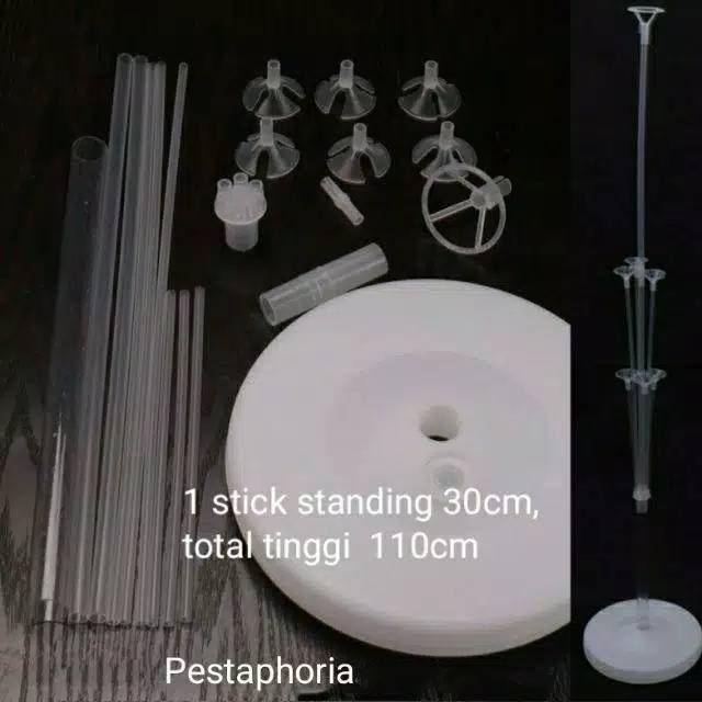 1 Set Standing Balon Base + Stand Set Ballon