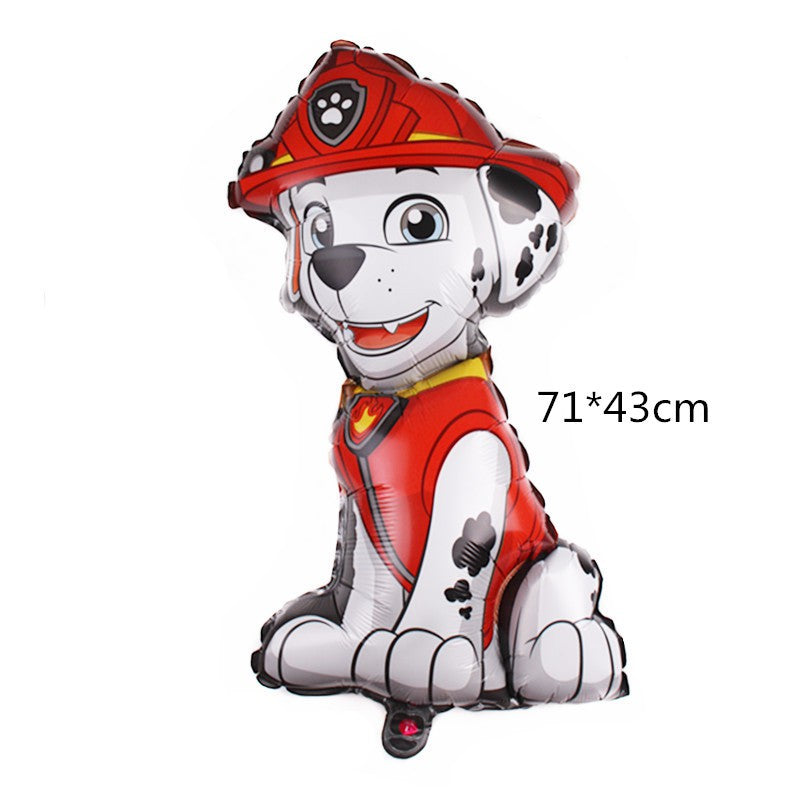 Balon Foil Paw Patrol New Jumbo Chase, Marshall, Rubble, Skye, Ryder