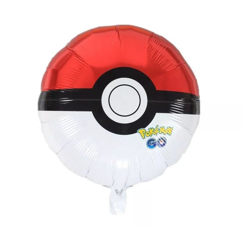 Balon Foil Pokemon Go PokeBall Size 45 cm